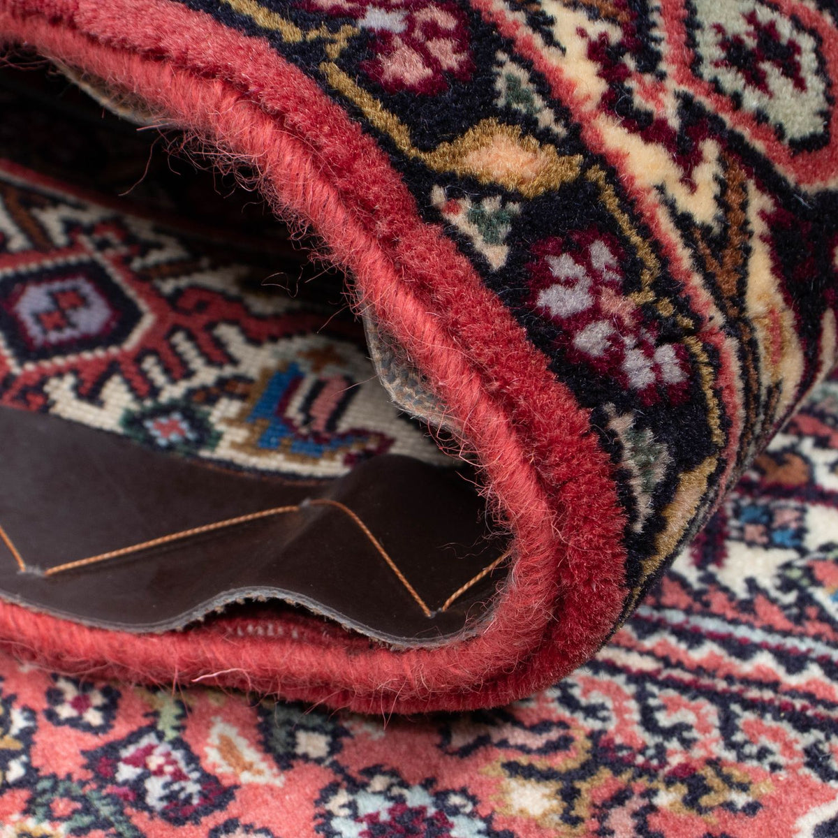 Tappeto corsia Tappeto Persero - Bidjar - 298 x 88 cm - rosso scuro