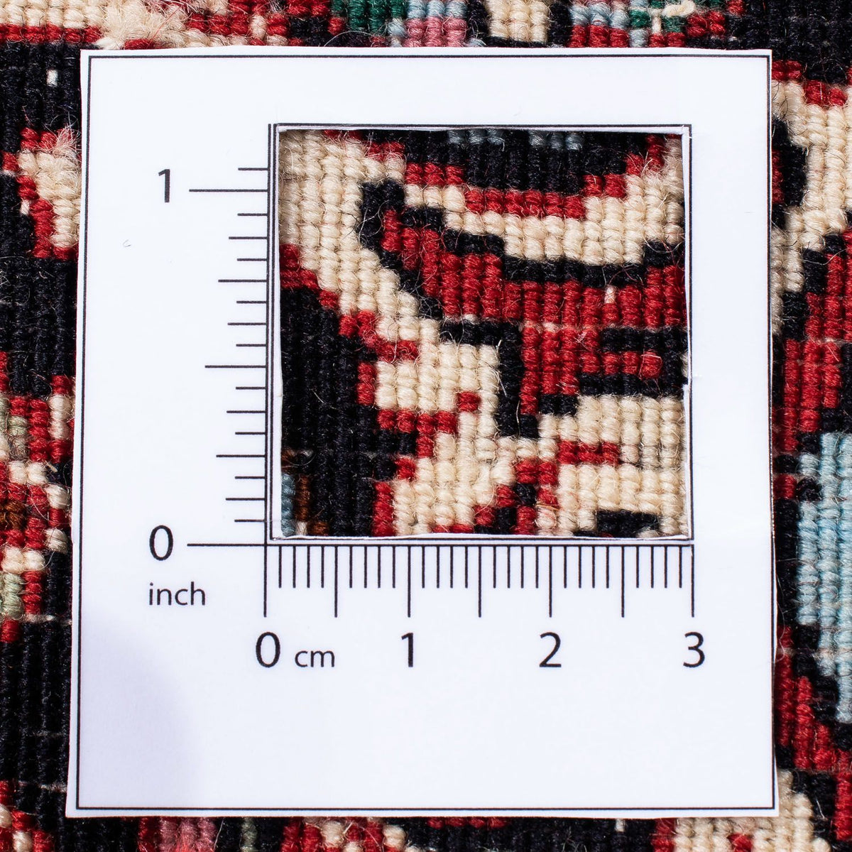 Tappeto Persero - Bidjar - 303 x 250 cm - rosso scuro