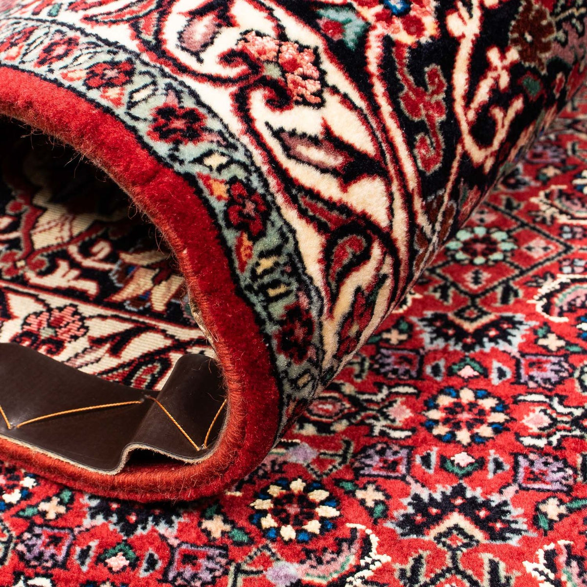 Tappeto Persero - Bidjar - 381 x 298 cm - rosso scuro