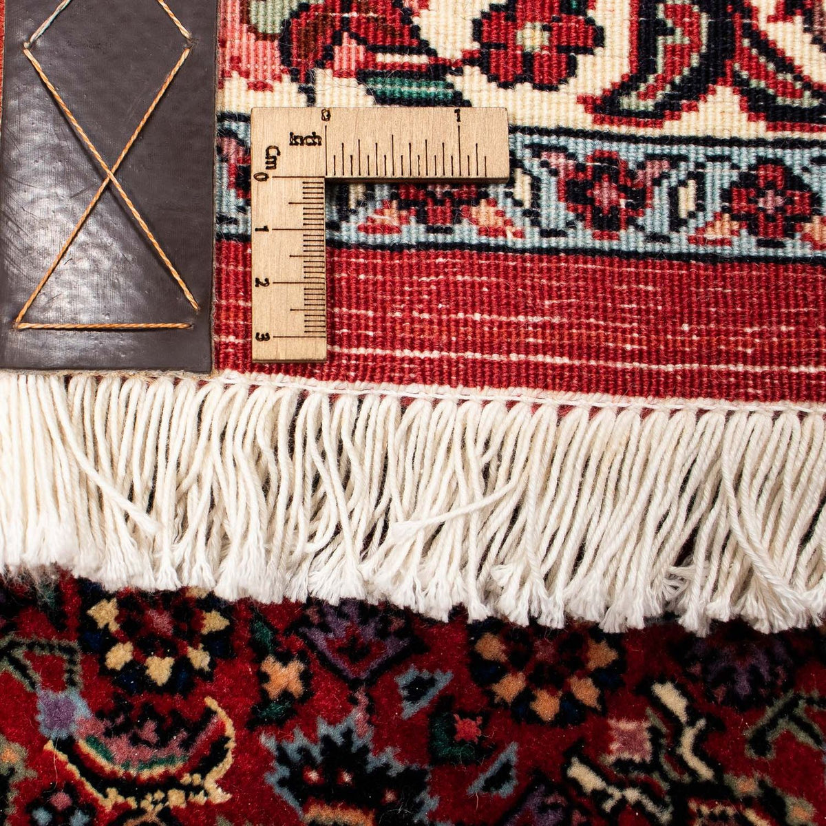 Tappeto Persero - Bidjar - 381 x 298 cm - rosso scuro