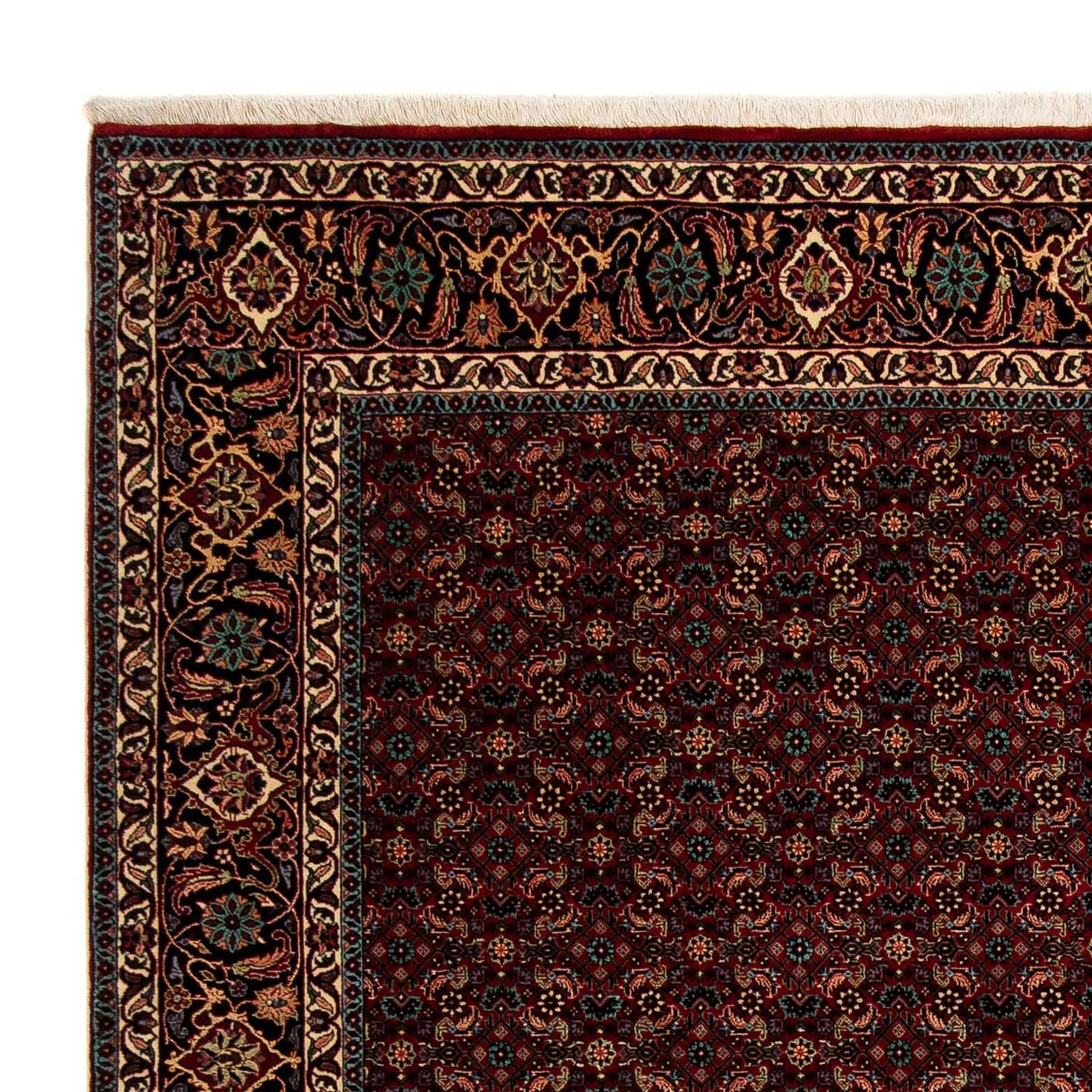 Tappeto Persero - Bidjar - 252 x 206 cm - rosso scuro