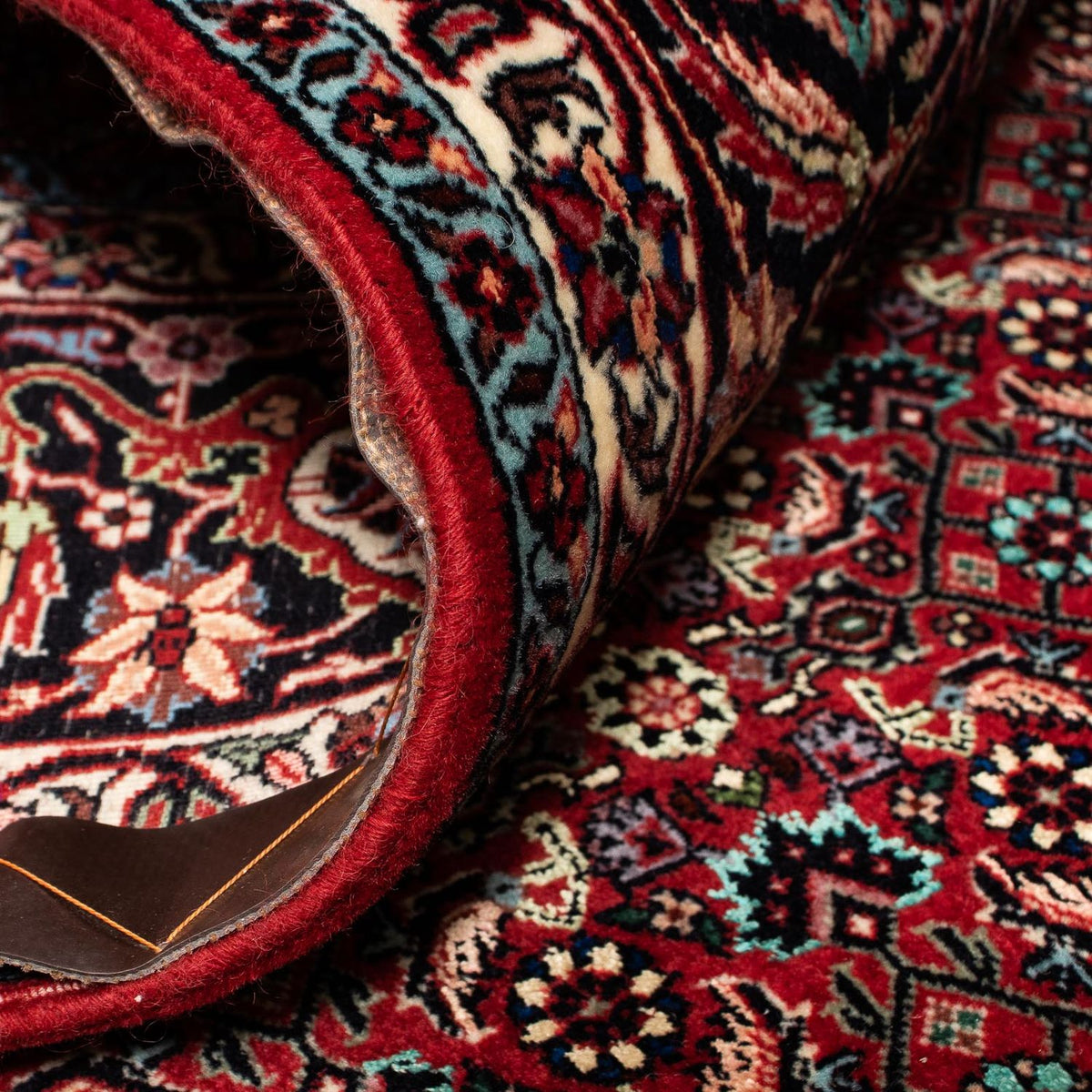 Tappeto Persero - Bidjar - 252 x 206 cm - rosso scuro