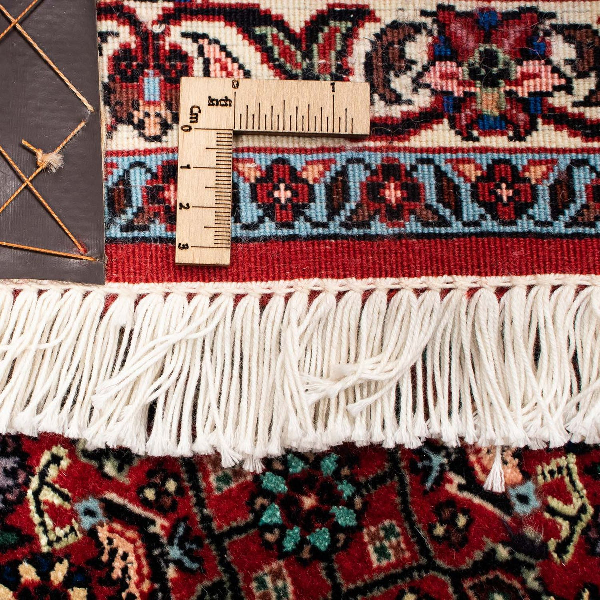 Tappeto Persero - Bidjar - 252 x 206 cm - rosso scuro