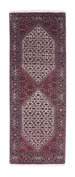 Tappeto corsia Tappeto Persero - Bidjar - 203 x 73 cm - blu scuro