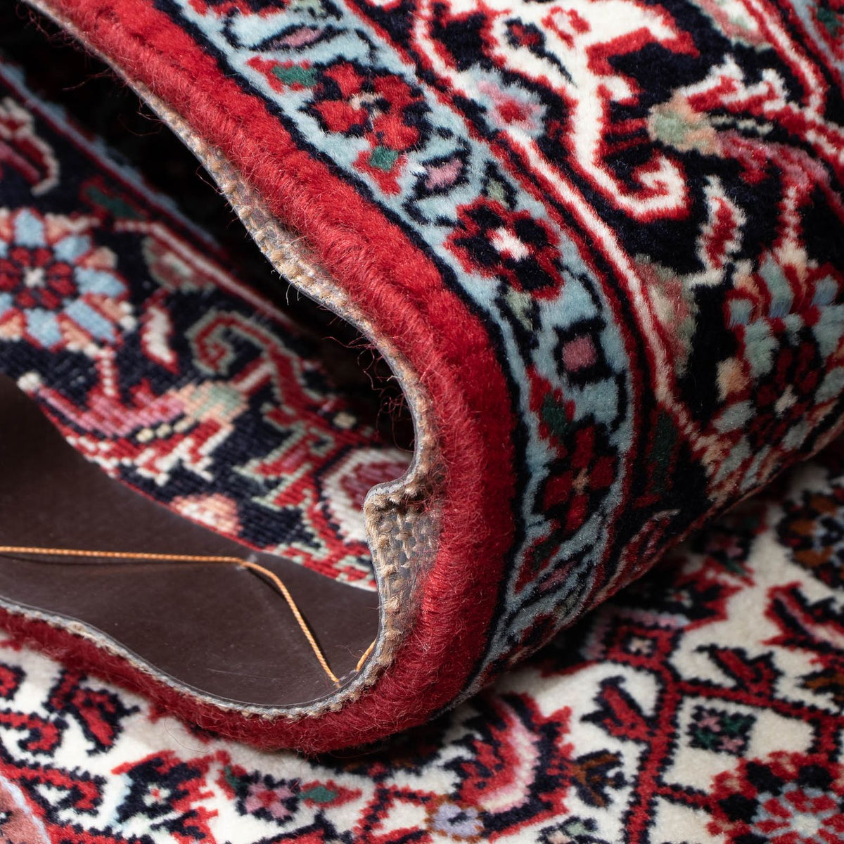 Tappeto corsia Tappeto Persero - Bidjar - 203 x 73 cm - blu scuro