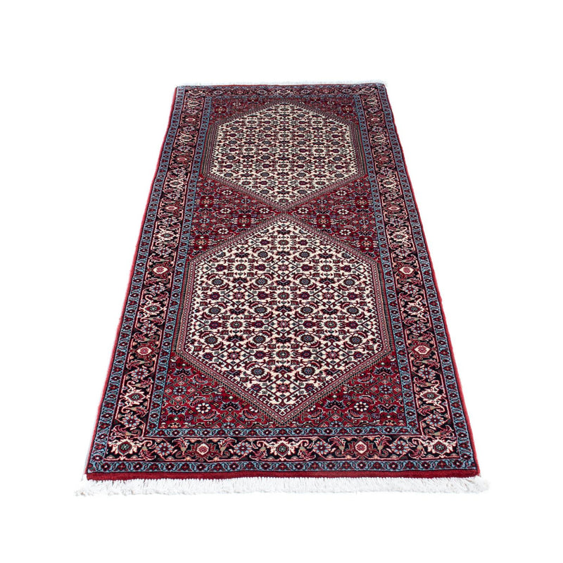 Tappeto corsia Tappeto Persero - Bidjar - 203 x 73 cm - blu scuro