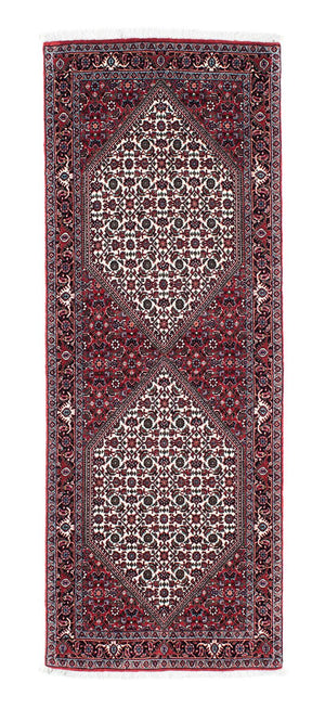 Tappeto corsia Tappeto Persero - Bidjar - 199 x 73 cm - rosso scuro