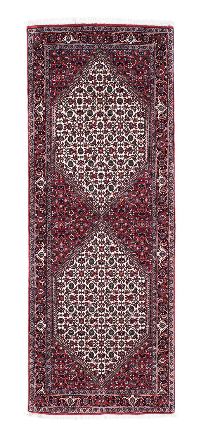 Tappeto corsia Tappeto Persero - Bidjar - 199 x 73 cm - rosso scuro