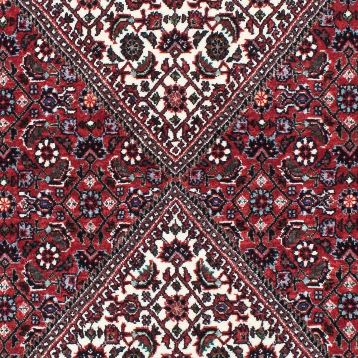Tappeto corsia Tappeto Persero - Bidjar - 199 x 73 cm - rosso scuro