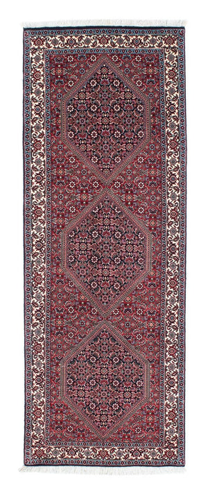 Tappeto corsia Tappeto Persero - Bidjar - 205 x 72 cm - blu scuro