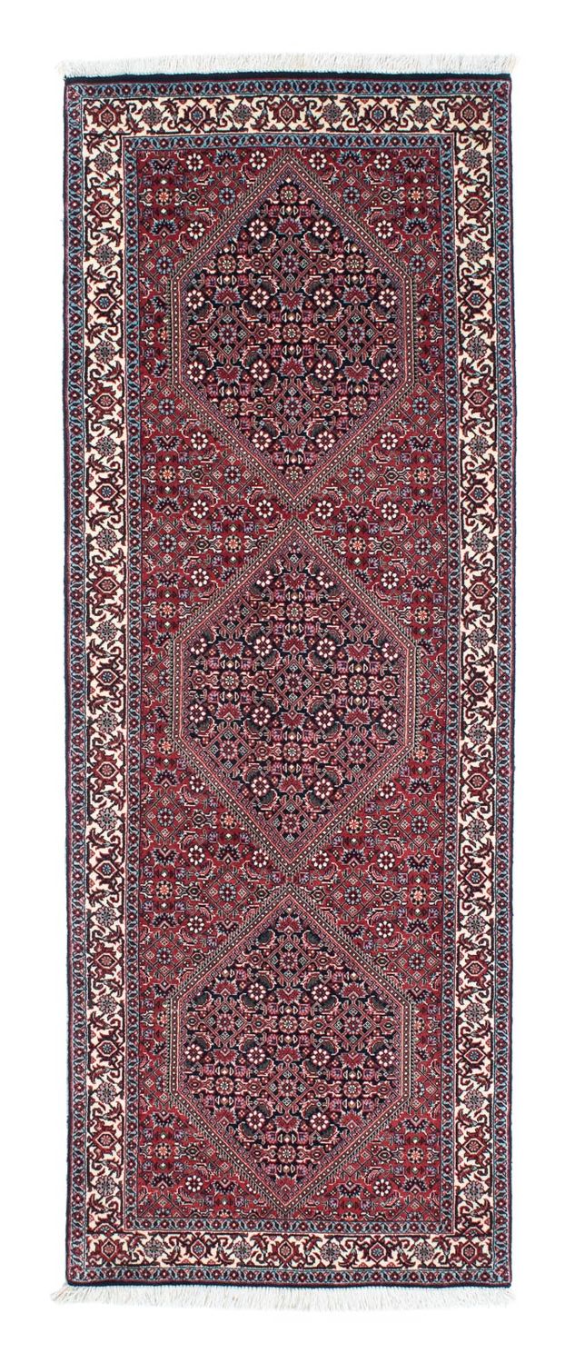 Tappeto corsia Tappeto Persero - Bidjar - 205 x 72 cm - blu scuro