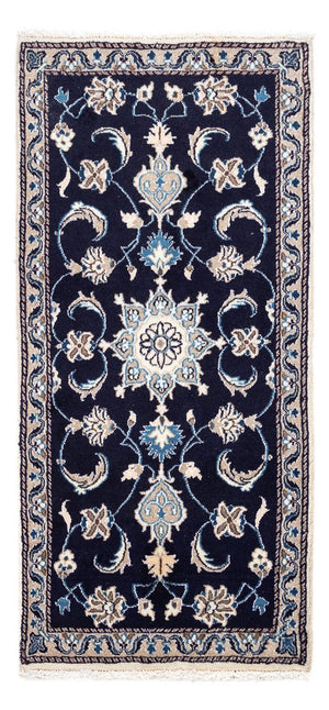 Tappeto Persero - Nain - 134 x 65 cm - blu scuro