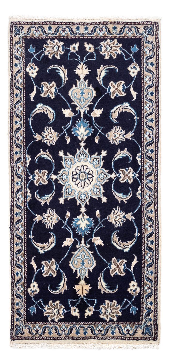 Tappeto Persero - Nain - 134 x 65 cm - blu scuro