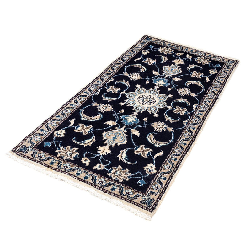 Tappeto Persero - Nain - 134 x 65 cm - blu scuro