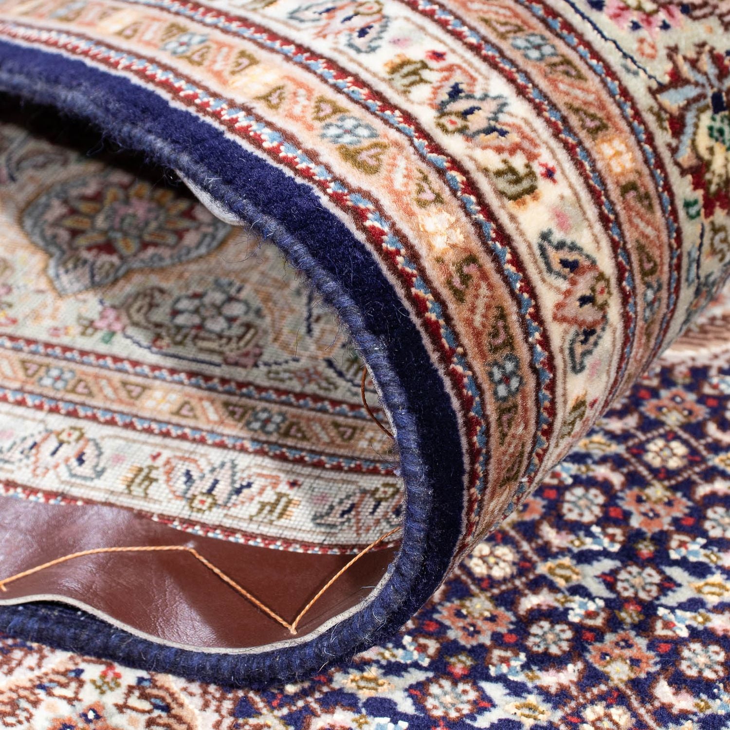 Tappeto Persero - Tabriz - 290 x 204 cm - blu scuro