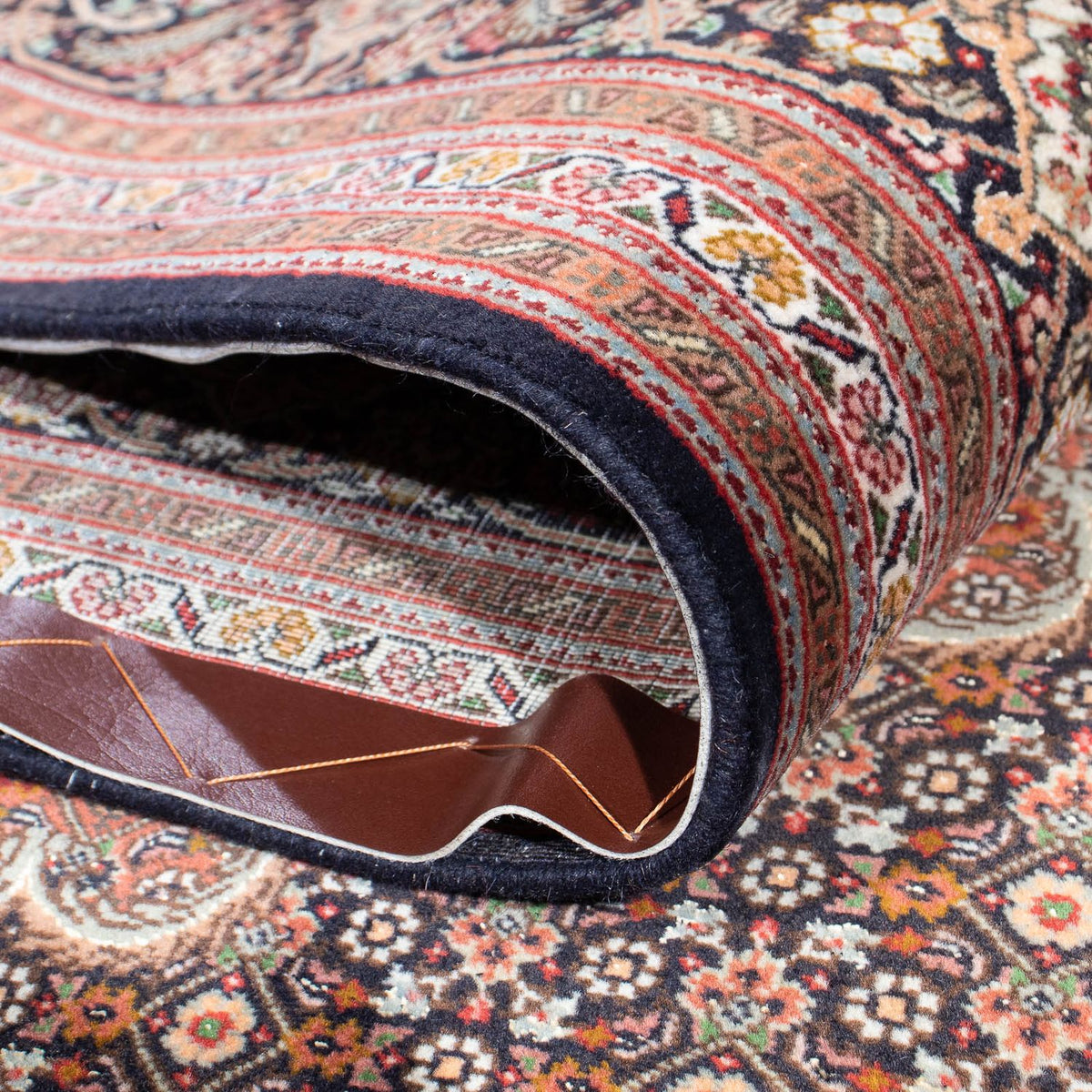 Tappeto Persero - Tabriz - 305 x 198 cm - blu scuro