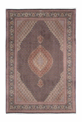 Tappeto Persero - Tabriz - 302 x 202 cm - blu scuro