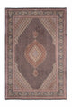 Tappeto Persero - Tabriz - 302 x 202 cm - blu scuro
