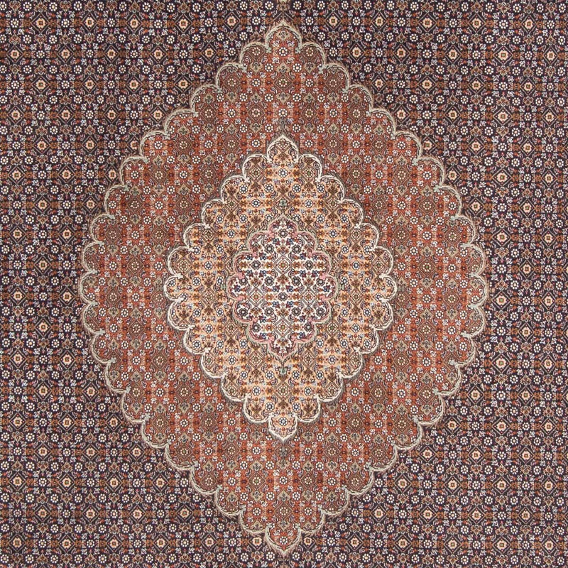 Tappeto Persero - Tabriz - 302 x 202 cm - blu scuro