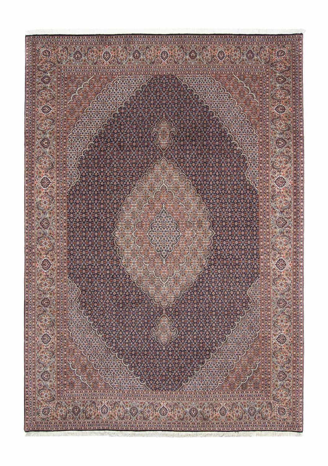Tappeto Persero - Tabriz - 296 x 207 cm - blu scuro