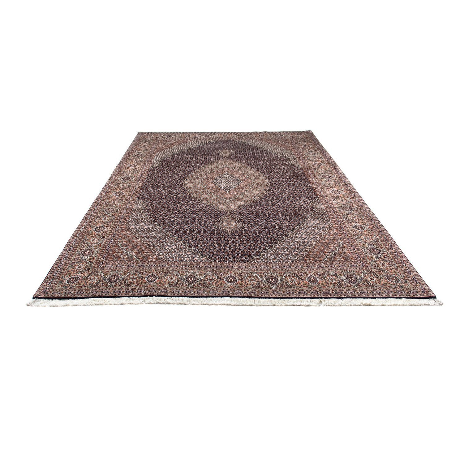 Tappeto Persero - Tabriz - 296 x 207 cm - blu scuro