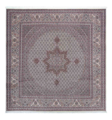 Tappeto Persero - Tabriz quadrato  - 258 x 252 cm - grigio