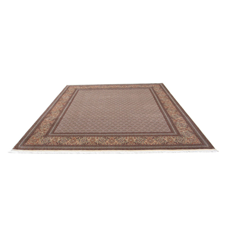 Tappeto Persero - Tabriz - 295 x 254 cm - marrone scuro