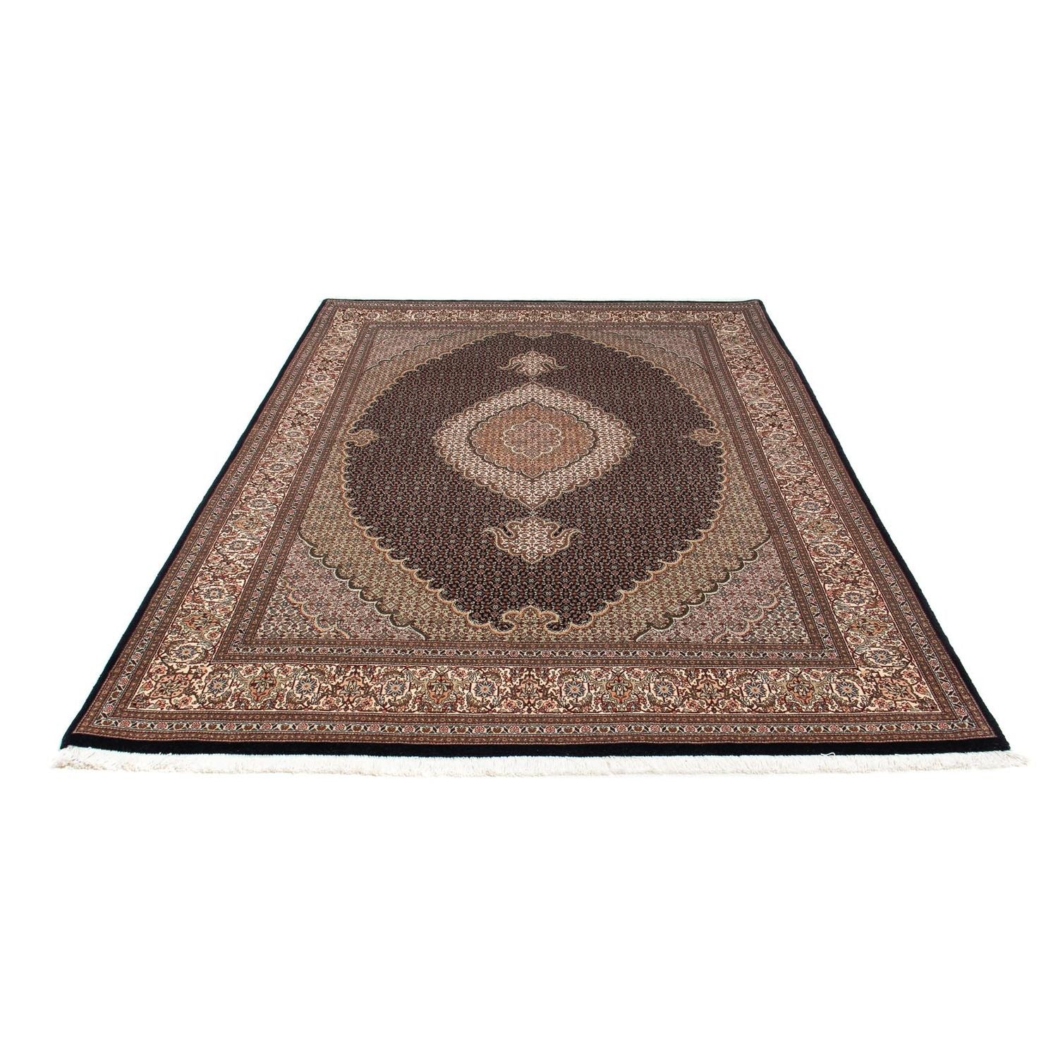 Tappeto Persero - Tabriz - 243 x 163 cm - blu scuro