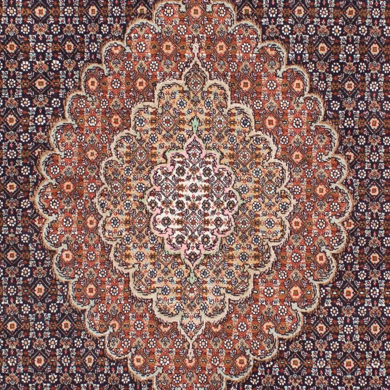 Tappeto Persero - Tabriz - 205 x 154 cm - marrone scuro