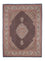 Tappeto Persero - Tabriz - 210 x 155 cm - marrone scuro