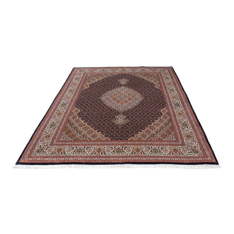 Tappeto Persero - Tabriz - 210 x 155 cm - marrone scuro