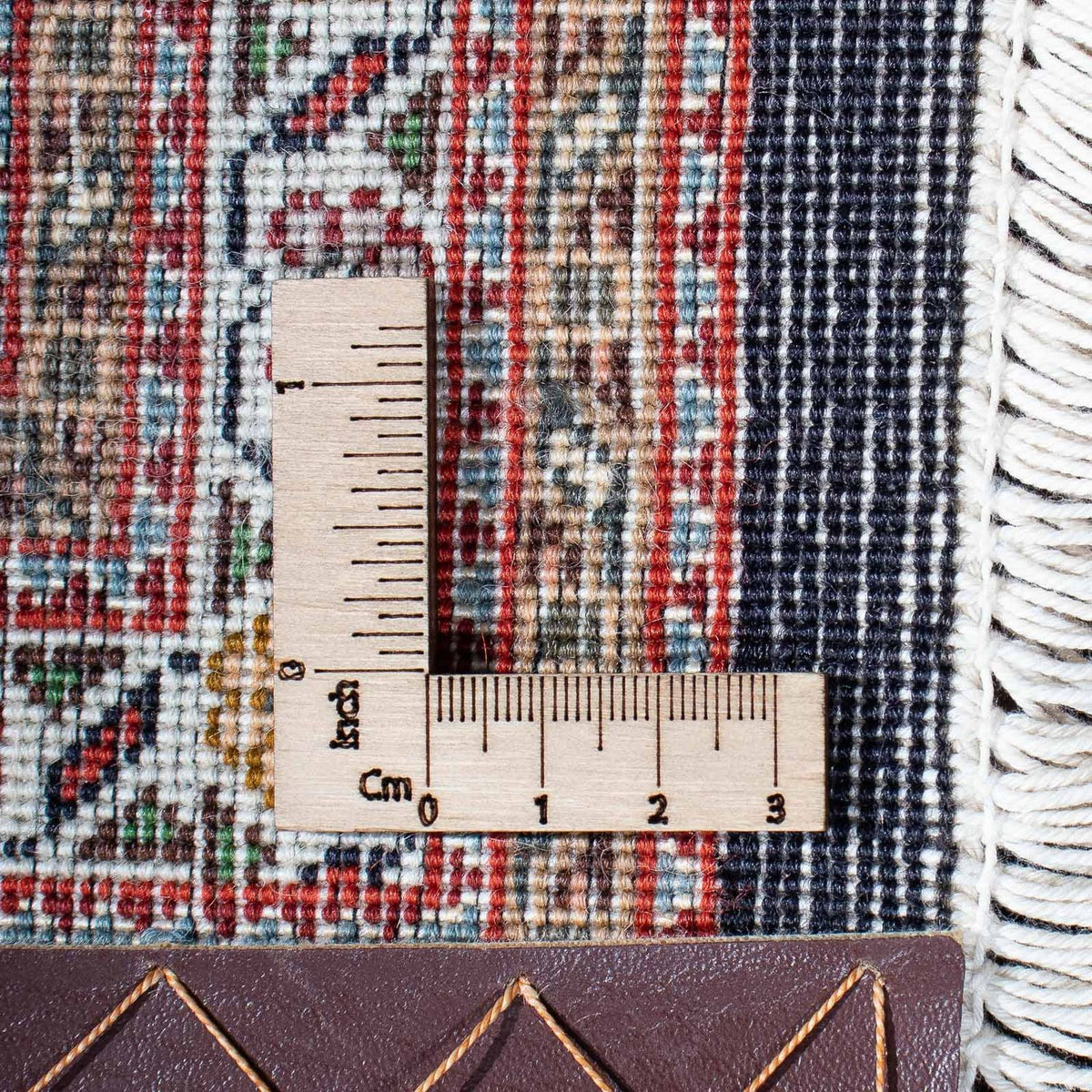 Tappeto Persero - Tabriz - 210 x 155 cm - marrone scuro