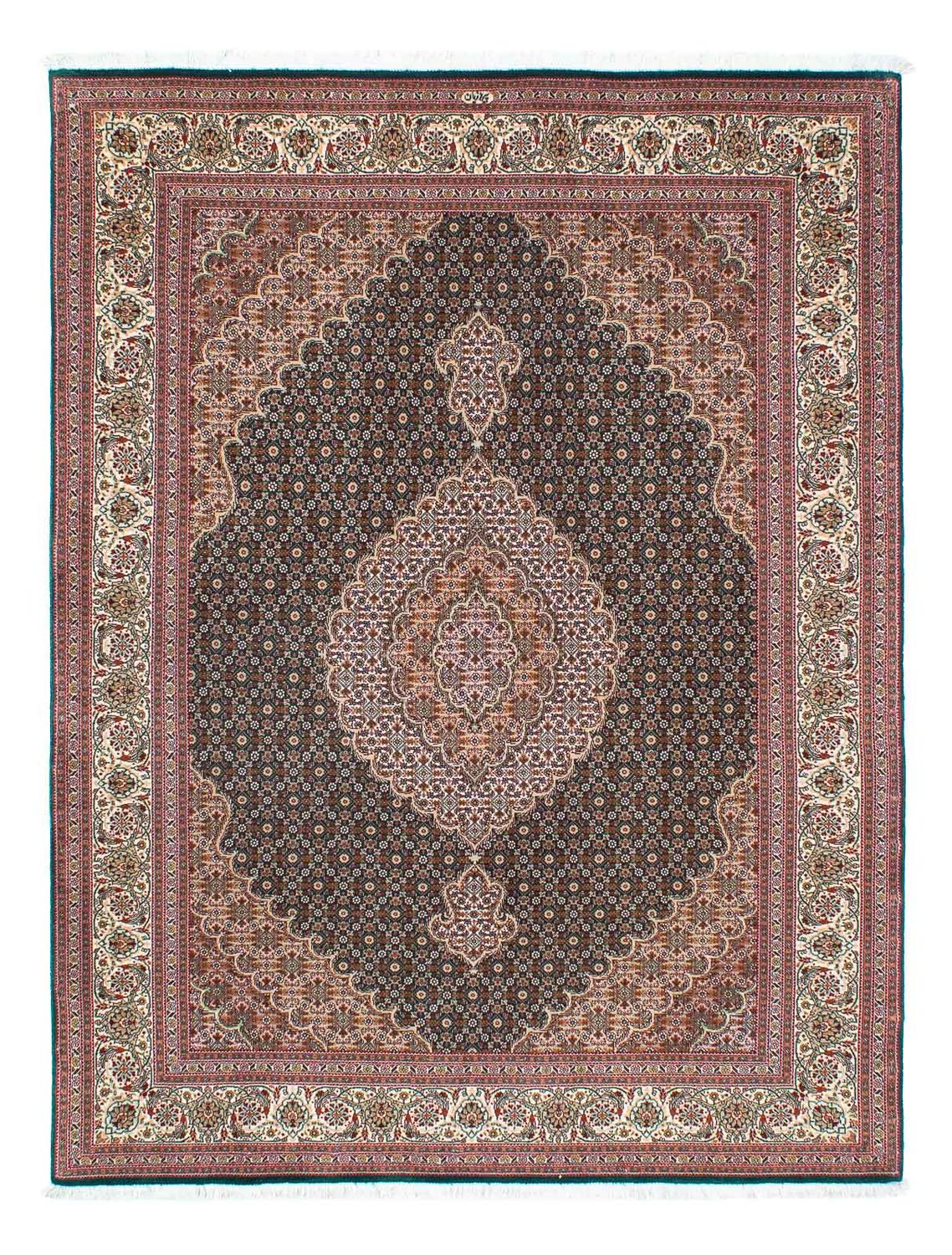 Tappeto Persero - Tabriz - 198 x 152 cm - verde