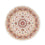 Tappeto Persero - Tabriz - Reale rotondo  - 105 x 105 cm - beige