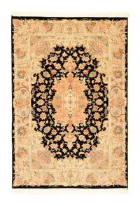 Tappeto Persero - Tabriz - Reale - 150 x 100 cm - blu scuro