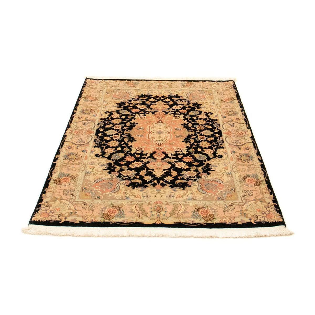 Tappeto Persero - Tabriz - Reale - 150 x 100 cm - blu scuro