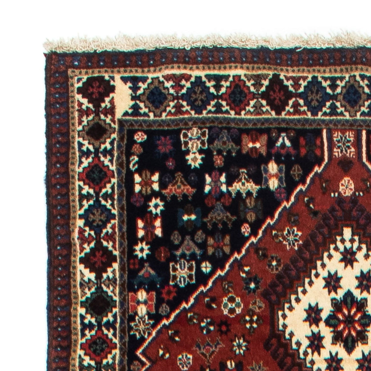 Yalameh Tappeto 83x382cm - Tappeto persiano - rosso scuro