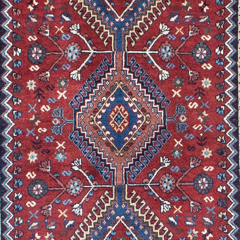 Tappeto corsia Tappeto Persero - Bidjar - 293 x 82 cm - rosso scuro