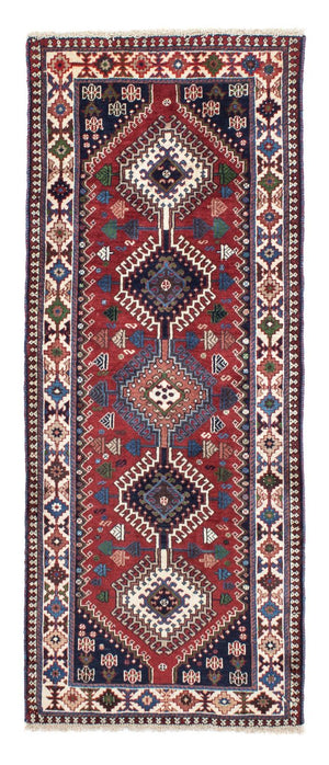 Tappeto corsia Tappeto Persero - Nomade - 194 x 80 cm - rosso scuro