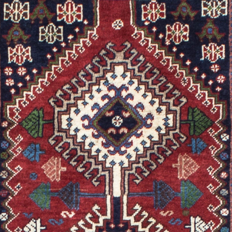 Tappeto corsia Tappeto Persero - Nomade - 194 x 80 cm - rosso scuro