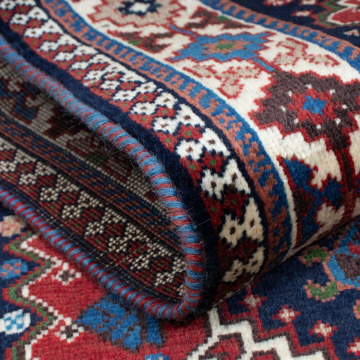 Tappeto corsia Tappeto Persero - Nomade - 194 x 80 cm - rosso scuro