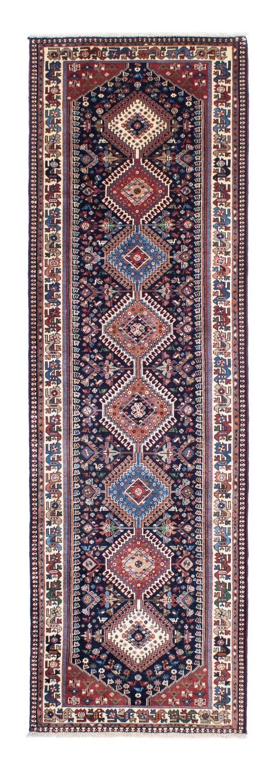 Tappeto corsia Tappeto Persero - Bidjar - 288 x 80 cm - blu scuro