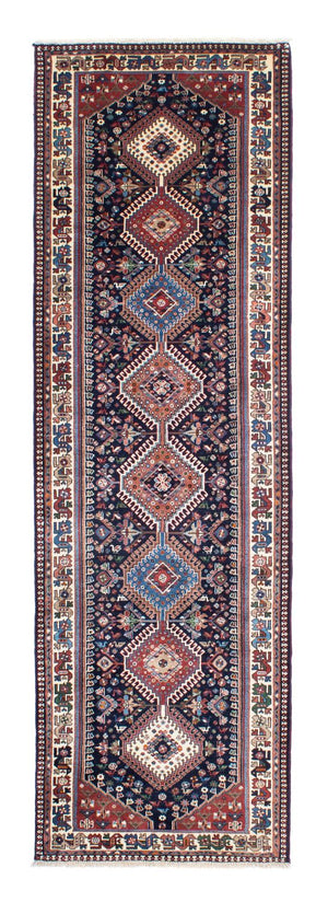 Tappeto corsia Tappeto Persero - Bidjar - 288 x 80 cm - blu scuro