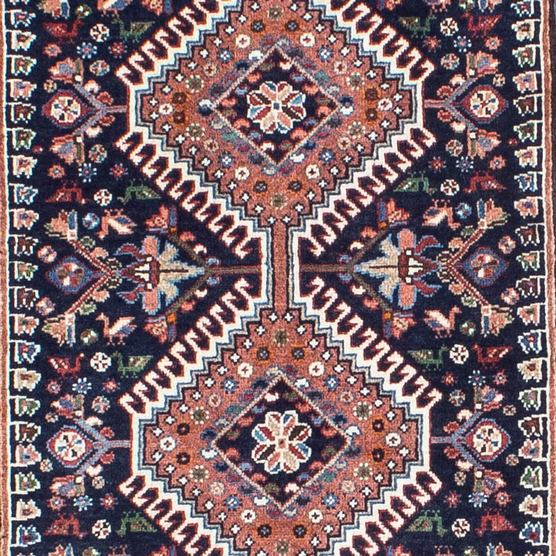 Tappeto corsia Tappeto Persero - Bidjar - 288 x 80 cm - blu scuro