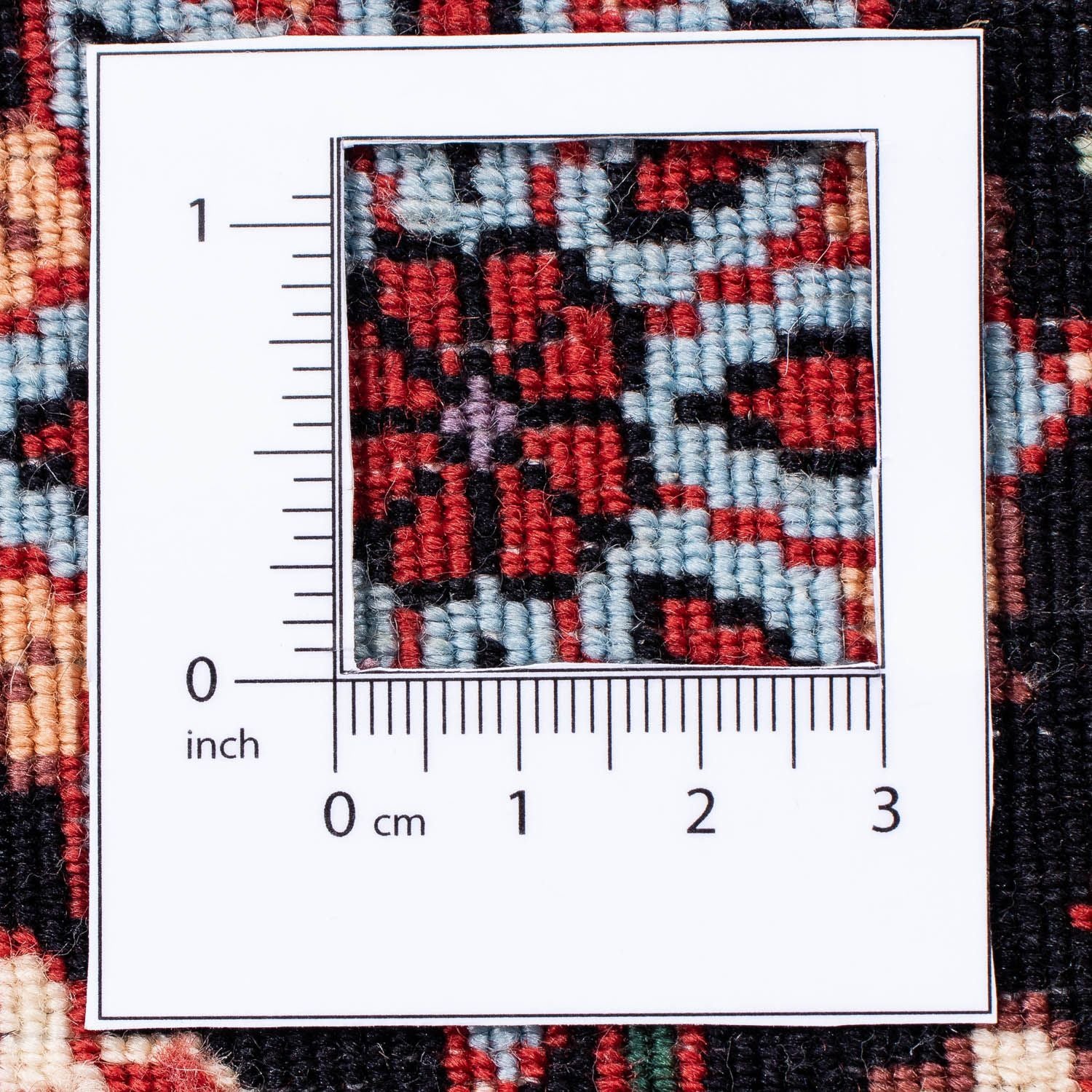 Tappeto Persero - Bidjar - 304 x 250 cm - rosso scuro