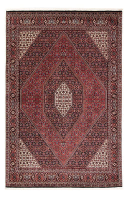 Tappeto Persero - Bidjar - 246 x 167 cm - rosso scuro