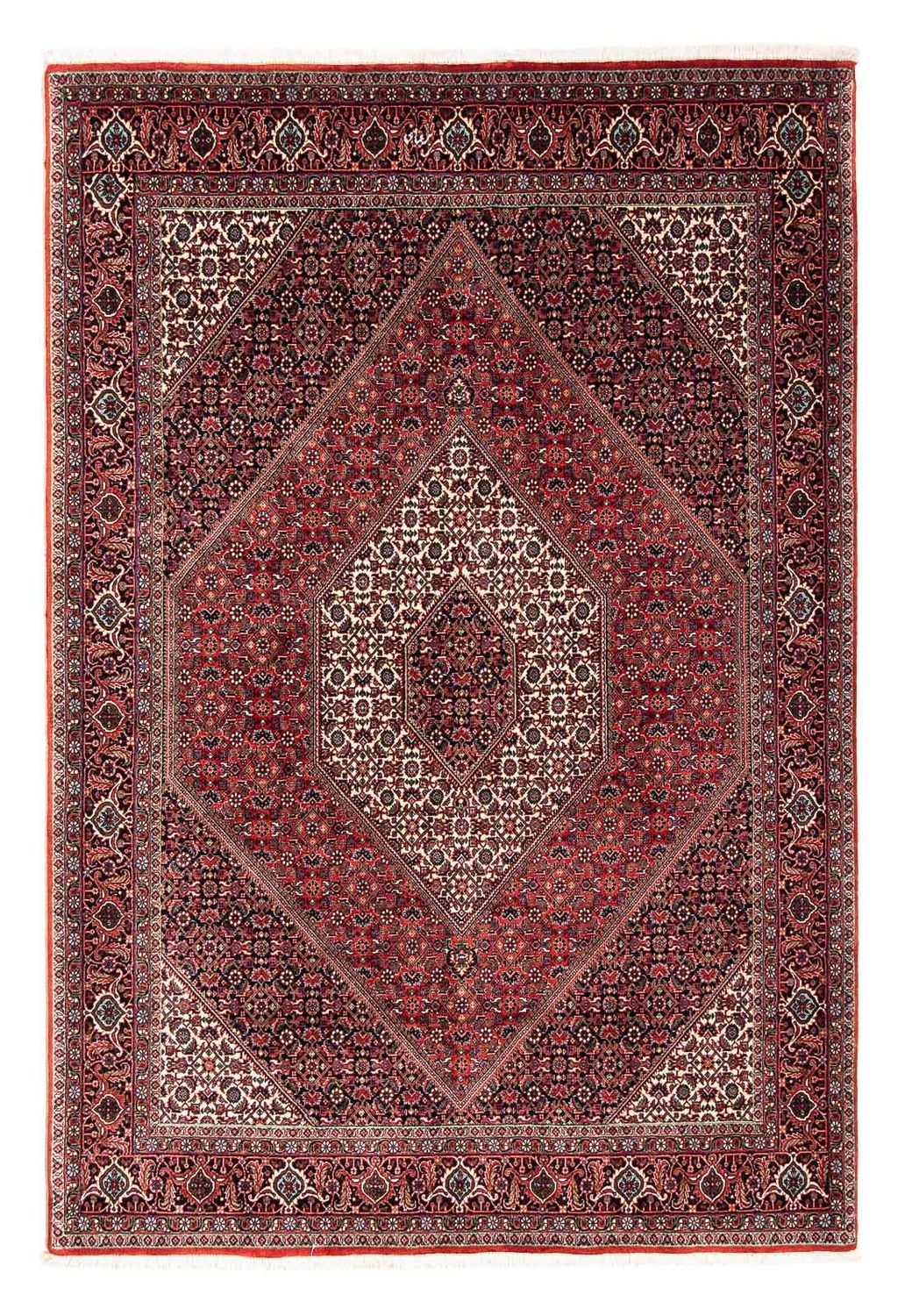 Tappeto Persero - Bidjar - 245 x 167 cm - rosso scuro