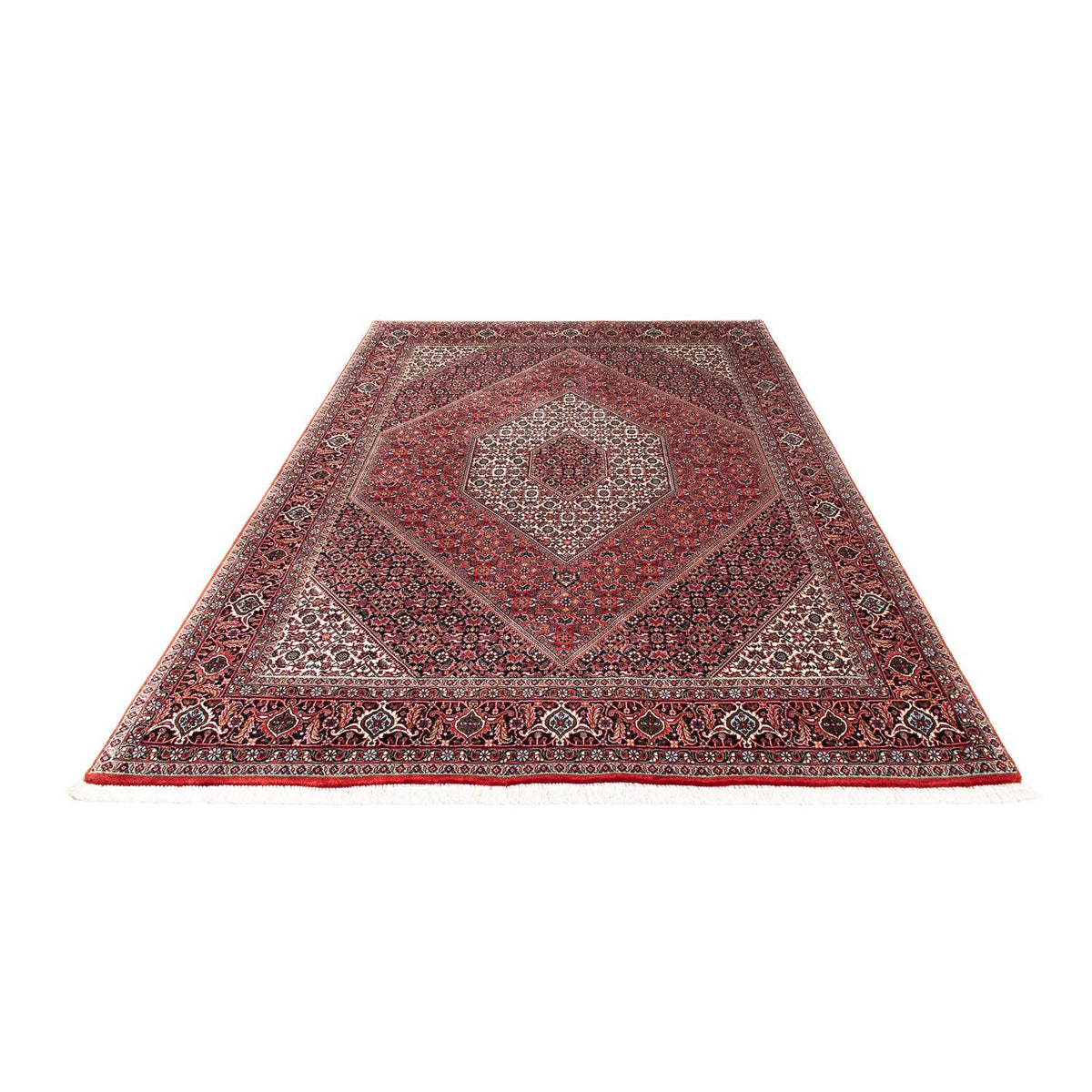 Tappeto Persero - Bidjar - 245 x 167 cm - rosso scuro