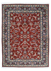 Tappeto Persero - Ghom - 181 x 136 cm - rosso scuro