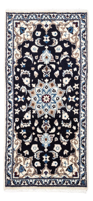Tappeto Persero - Nain - 134 x 69 cm - blu scuro